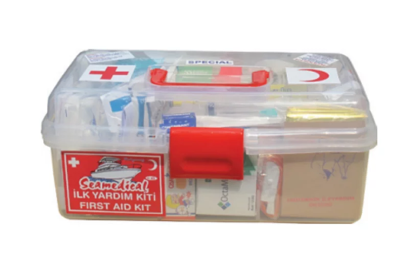 İLK Yardim Kutusu GEMİ İÇİN Di̇kdörtgen Kutu